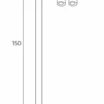 Systemy Szynowe → Magnetyczne → Akcesoria → Maxlight MA0008 Magnetic Zestaw zawieszeń do szyn