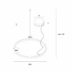 Pendant lamps → Maxlight P0613 Solaris