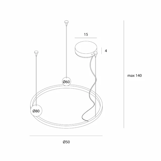 Pendant lamps → Maxlight P0613 Solaris