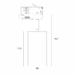 Track Systems → 3-Phase Rail Systems → Fixtures → Maxlight S0022 Rayo Spotlight for 3-Phase Track System White