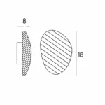 Wall lamps → Maxlight W0397 Nuvia 5W