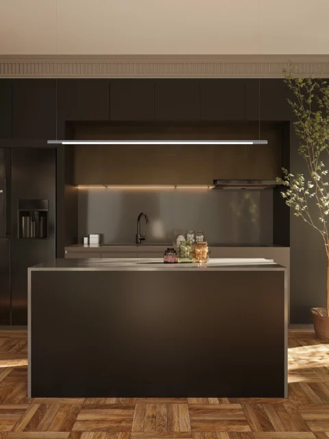 Підвісні лампи → Maxlight P0359D Organic Horizon 150cm