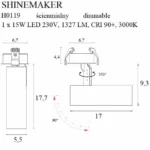Technical Lighting → Recessed → Maxlight H0119 Shinemaker