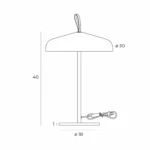 Table lamps → Maxlight T0049 Nord