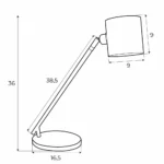 Table lamps → Maxlight T0052 Laxer