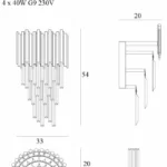 Kinkiety → Maxlight W0227 Vogue