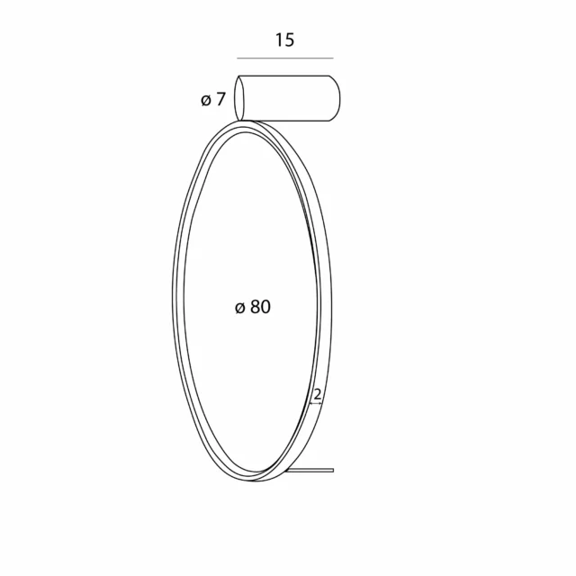 Wall lamps → Maxlight W0436 Visual 30W