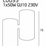 Tehničko Osvjetljenje → Na Površini → Maxlight C0036 Barro I