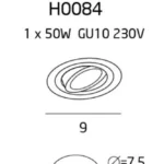 Oświetlenie Techniczne → Wpuszczane → Maxlight H0084 Signal I