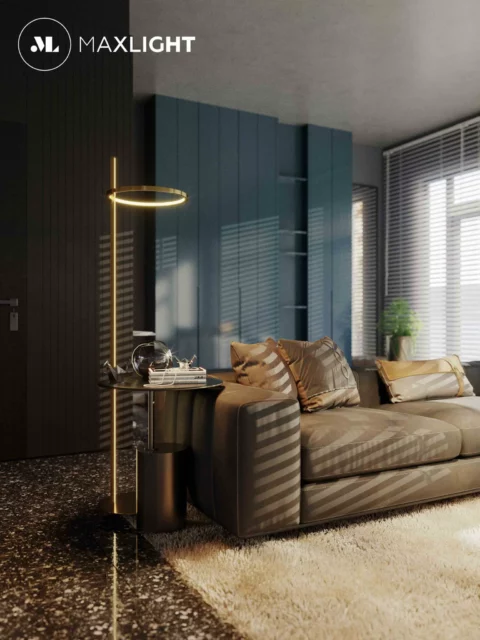 Floor lamps → Maxlight F0050 Lozanna