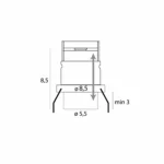 Технічне Освітлення → Вбудоване → Maxlight H0130 Halo F