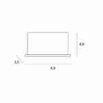 Oświetlenie Techniczne → Wpuszczane → Maxlight H0135 X-line, do skompletowania z zasilaczem HT0135