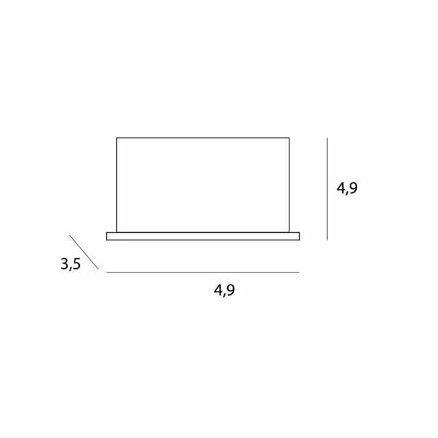 Oświetlenie Techniczne → Wpuszczane → Maxlight H0135 X-line, do skompletowania z zasilaczem HT0135