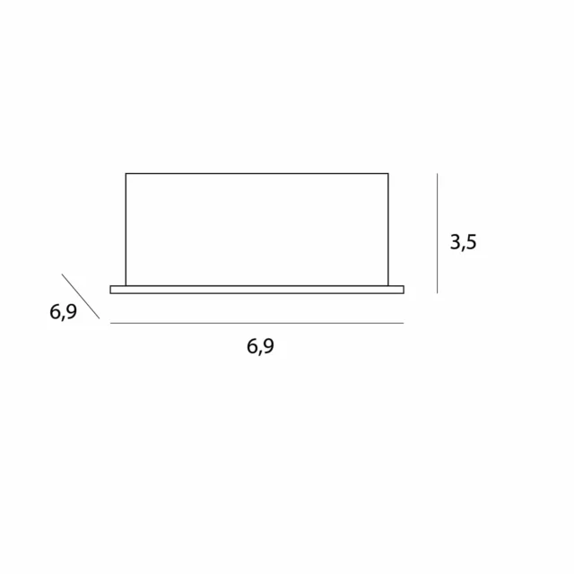 Oświetlenie Techniczne → Wpuszczane → Maxlight H0137 X-line, do skompletowania z zasilaczem HT0137