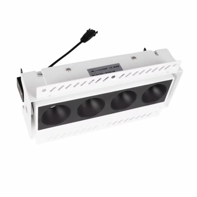 Technical Lighting → Recessed → Maxlight H180.08 Modular, to be completed with the module HM180 and driver HT180