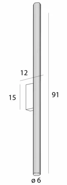 Wall lamps → Maxlight W0368 Fayette 91cm