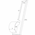 Wall lamps → Maxlight W0346 Merano I