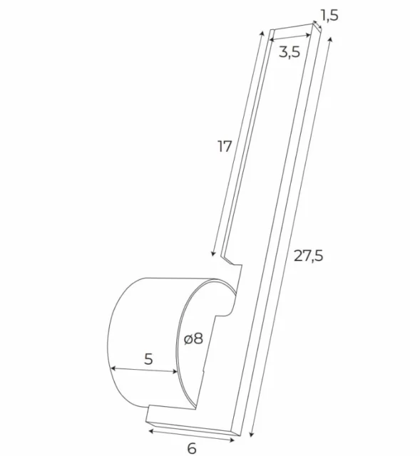 Wall lamps → Maxlight W0346 Merano I