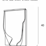 Kinkiety → Maxlight W0256 Silk
