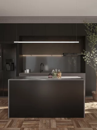 Lampy wiszące → Maxlight P0357D Organic Horizon 100cm