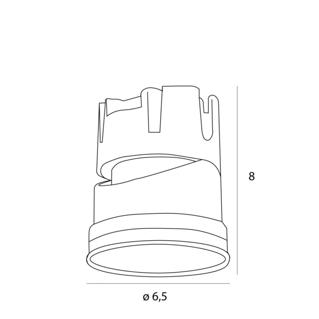 Technische Beleuchtung → Einbauleuchten → Maxlight HM190  Spilio 4000K LED Module  10W IP65