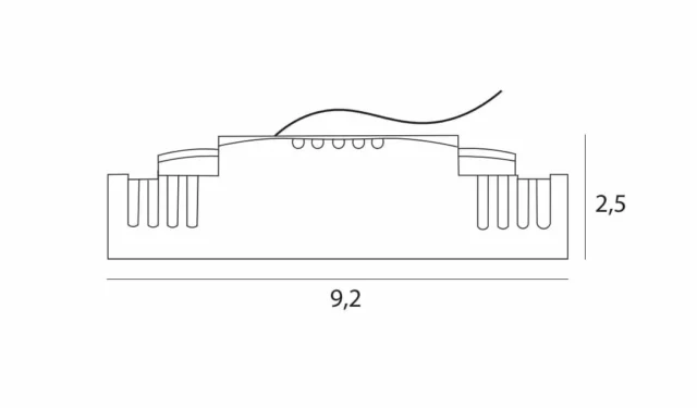 Technische Beleuchtung → Einbauleuchten → Maxlight HT0136 Driver for the model X-line H0136 dimmable