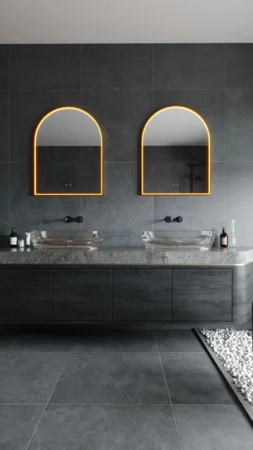 Lustra → Maxlight W0386 Mirror Półokrąg