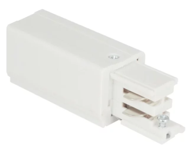 Systemy Szynowe → Systemy Szynowe 3-Fazowe → Akcesoria → Maxlight MHT1-C/R-WH Końcówka zasilająca prawa