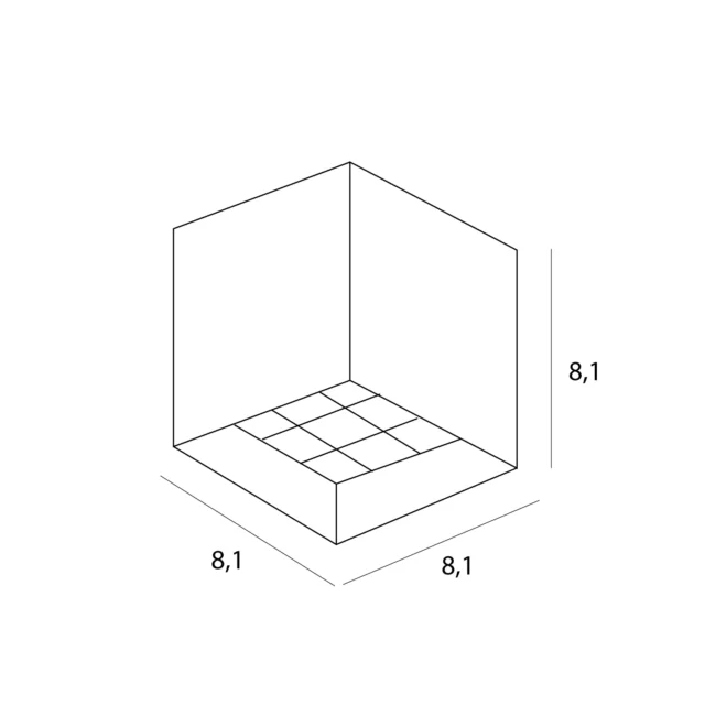 Oświetlenie Techniczne → Natynkowe → Maxlight C0252 X-line 10W