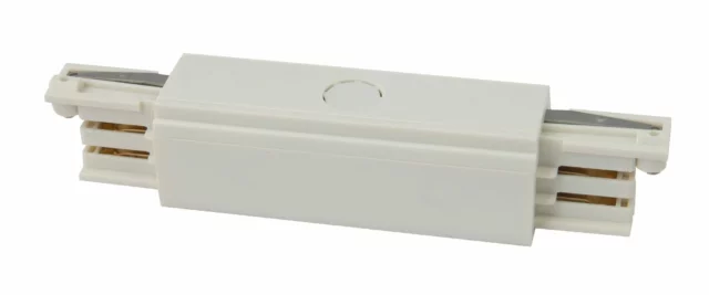 Systemy Szynowe → Systemy Szynowe 3-Fazowe → Akcesoria → Maxlight MHT1-IL-WH Łącznik prosty zasilający