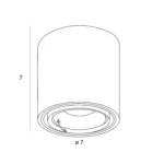 Oświetlenie Techniczne → Natynkowe → Maxlight C0256 Fix
