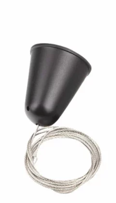 Sínrendszerek → 3-Fázisú Sínrendszerek → Kiegészítők → Maxlight MHT1-P30-BK Cable sling 3m, with adjustment without bracket