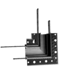 Track Systems → Magnetic → Accessories → Maxlight MT0008 Magnetic 90° corner for recessed track MT0006/MT0007