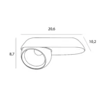 Technical Lighting → Surface-Mounted → Maxlight C0263 Zeus 10W