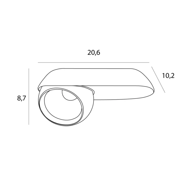 Technical Lighting → Surface-Mounted → Maxlight C0263 Zeus 10W