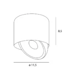 Tehničko Osvjetljenje → Na Površini → Maxlight C0265 Vector 10W