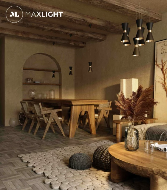 Lampy wiszące → Maxlight P0330 Cornet