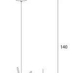 Lampy wiszące → Maxlight P0403 Xena