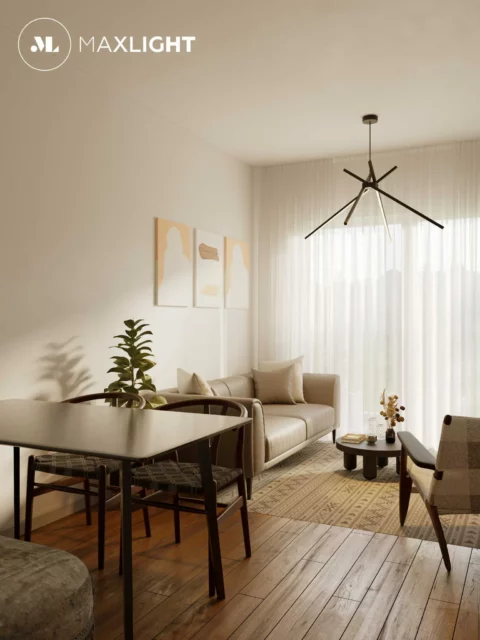 Lampy wiszące → Maxlight P0412 Spider