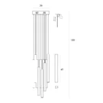 Lampy wiszące → Maxlight P0524D Organic