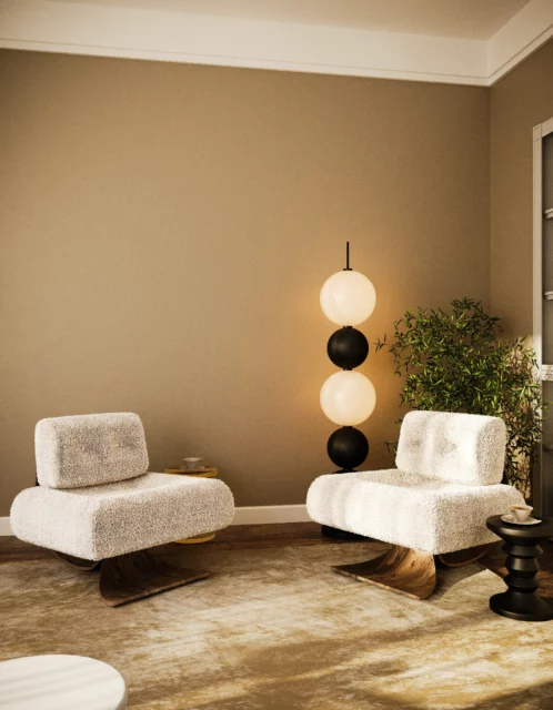 Lampy podłogowe → Maxlight F0058 Tama