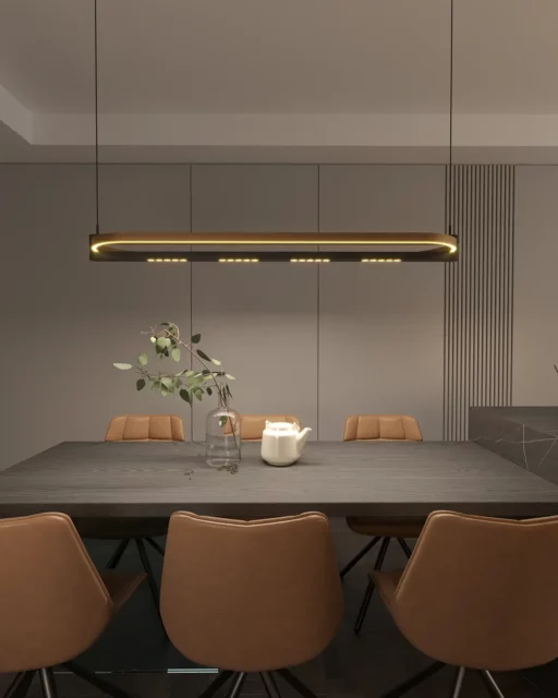 Lampy wiszące → Maxlight P0553 Singapur Oval