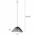 Lampy wiszące → Maxlight P0579 Amalfi I