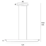 Lampy wiszące → Maxlight P0597 Jo-Jo Modern