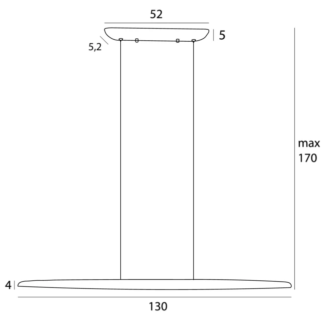 Viseće lampe → Maxlight P0598 Woody