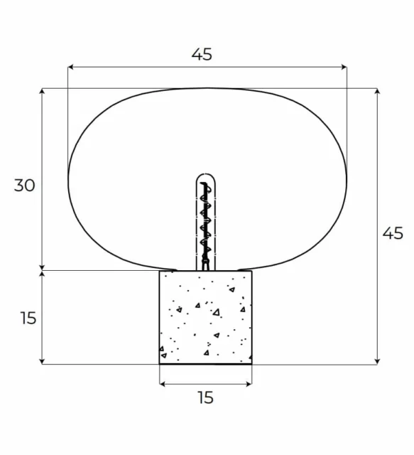 Lampy stołowe → Maxlight T0056 Moonstone
