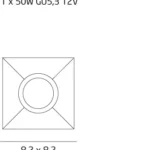 Oświetlenie Techniczne → Wpuszczane → Maxlight H0070 Technical Spot