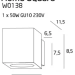 Kinkiety → Maxlight W0138 Home Square