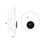 Wall lamps → Maxlight W0325 Oyaka