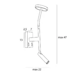 Lampy wiszące → Maxlight W0349 Ibiza